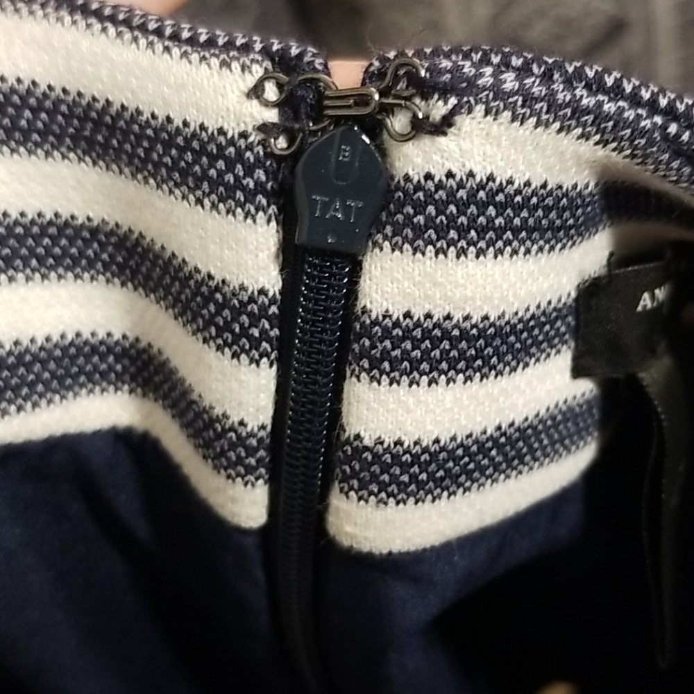 NWOT Ann Taylor Striped Pencil Skirt - Picture 6 of 6